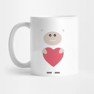 Little Yeti, Big Heart Mug